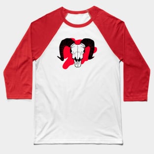 Sheep Skull Baseball T-Shirt